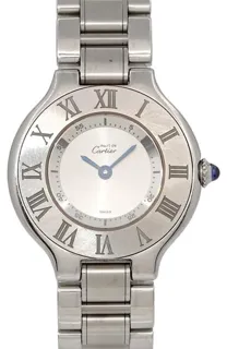 Cartier 21 Must de Cartier W10109T2 28mm Stainless steel Silver