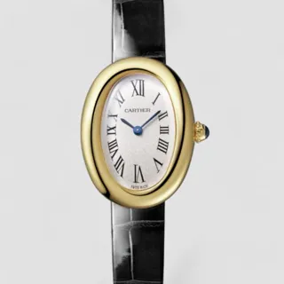 Cartier Baignoire WGBA0022 31mm Yellow gold Silver