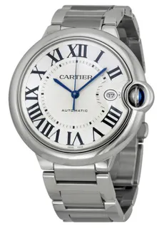 Cartier Ballon Bleu 42mm W69012Z4 Stainless steel Silver