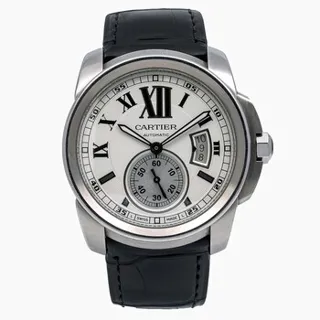 Cartier Calibre de Cartier W7100037 Stainless steel Silver