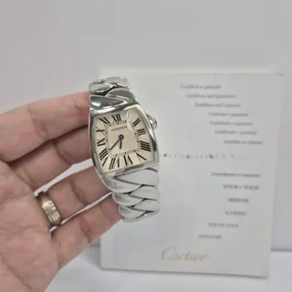 Cartier La Dona de Cartier 2835 28mm Stainless steel White