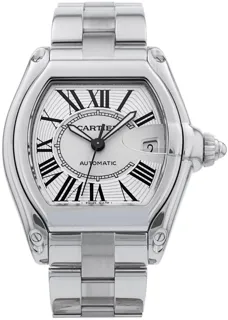 Cartier Roadster W62025V3 Stainless steel Silver