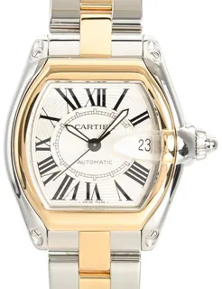 Cartier Roadster w62031y4 38mm Silver