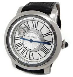 Cartier Rotonde de Cartier W1556204 18k white gold Silver