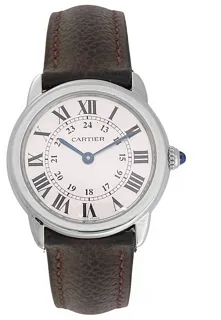 Cartier Santos Ronde W6700255 30mm Stainless steel payment