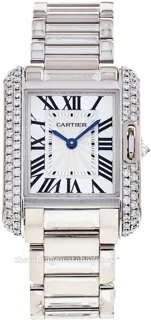 Cartier Tank Anglaise wt100008 18k white gold Silver