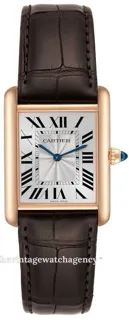 Cartier Tank Louis Cartier WGTA0011 Rose gold Silver