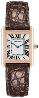 Cartier Tank Solo W5200024 Rose gold Silver