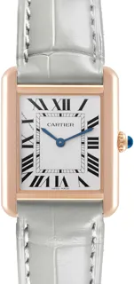 Cartier Tank Solo W5200024 Stainless steel and 18k rose gold Silver