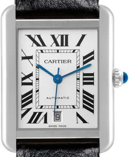 Cartier Tank Solo XL WSTA0029 Stainless steel Silver