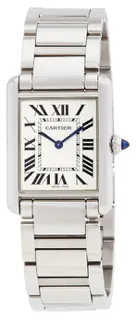 Cartier Tank WSTA0052 Stainless steel Silver