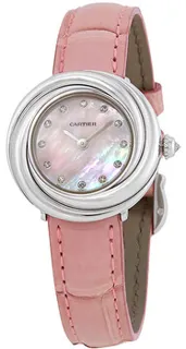 Cartier Trinity WG200846 18k white gold Pink