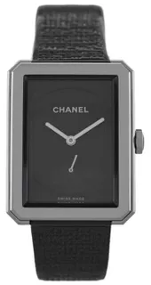 Chanel Boy-Friend H5201 Stainless steel Black