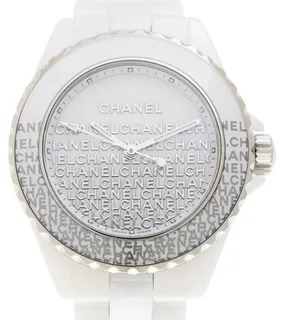 Chanel J12 H7419 White ceramic White