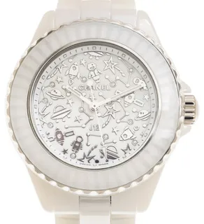 Chanel J12 H7990 Ceramic and Stainless steel White