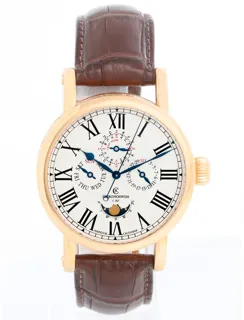 Chronoswiss Perpetual Calendar CH-1721 Rose gold White