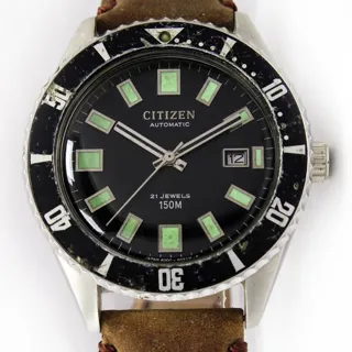 Citizen 62-6198 40mm Stainless steel Black