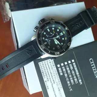 Citizen Promaster Marine BN2037-11E 46mm Stainless steel Black