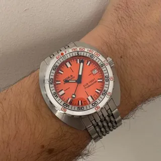 Doxa Sub 1000T Stainless steel Orange