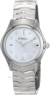 Ebel Wave 1216193 30mm Stainless steel White