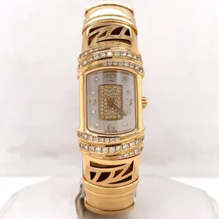 Ebel Happy Sport 8057829-12 18kt Yellow Gold White