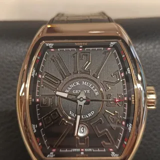 Franck Muller Vanguard V 45 SC DT 5N NR 44mm Rose gold Black