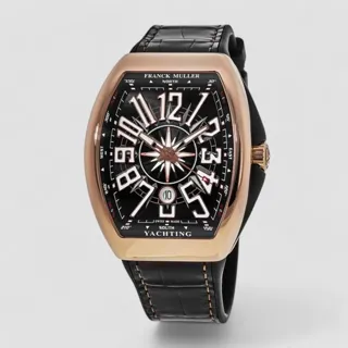 Franck Muller Vanguard V 41 SC DT  5N NR 41mm 18kt Rose Black