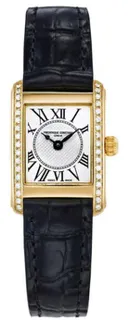 Frédérique Constant Classics Carree FC-200MCD15 Stainless steel and Gold-plated White