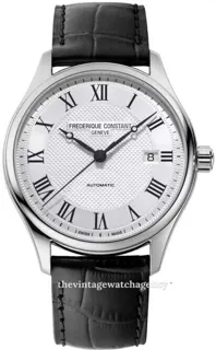 Frédérique Constant Classics FC-303MC5B6 39mm brushed/polished steel Silver