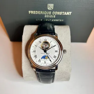 Frédérique Constant Classics Moonphase FC-335MC4P6 40mm Stainless steel Silver