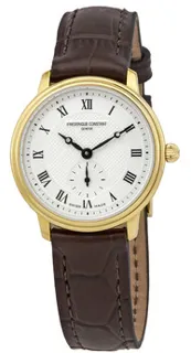 Frédérique Constant Slimline FC-235M1S5 Yellow gold Silver