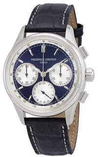 Frédérique Constant Flyback FC-760NS4H6 Stainless steel Navy