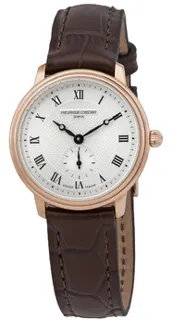 Frédérique Constant Slimline Mid Size FC-235M1S4 28.6mm Rose gold Silver