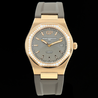 Girard-Perregaux Laureato 80189 34mm 18-carat pink gold Guilloché