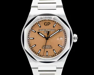 Girard-Perregaux Laureato 81005-11-3154-1CM 38mm Stainless steel Brown