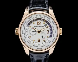 Girard-Perregaux World Time 49851 41mm Rose gold Silver