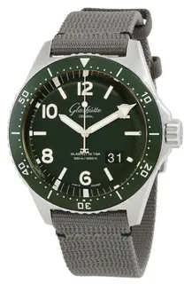 Glashütte SeaQ 1-36-13-07-83-34 Stainless steel Green