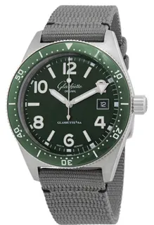 Glashütte SeaQ 1-39-11-13-83-08 Stainless steel Green