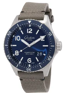 Glashütte SeaQ Panorama Date 1-36-13-02-81-34 Stainless steel Blue