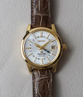 Grand Seiko Heritage SBGJ008 Yellow gold Silver