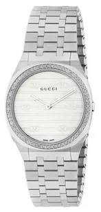 Gucci 25H YA163503 Stainless steel Silver