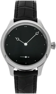 H. Moser & Cie. Endeavour 1327-1200 38mm Stainless steel Black