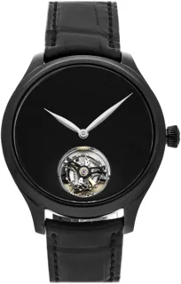 H. Moser & Cie. Endeavour 1804-1206 42mm black DLC coated steel Black