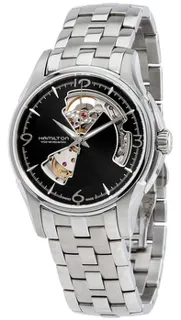 Hamilton Jazzmaster Open Heart H32565135 Stainless steel Black