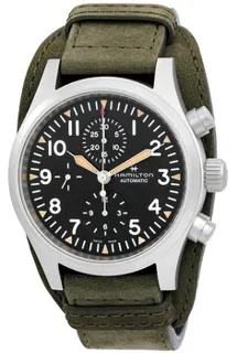 Hamilton Khaki Field H71706830 Stainless steel Black