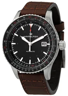 Hamilton Khaki Aviation H76615530 Stainless steel Black