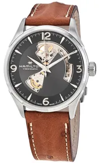 Hamilton Jazzmaster Open Heart H32705581 Stainless steel Gray