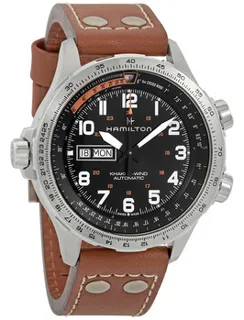 Hamilton Khaki Aviation H77755533 Stainless steel Black