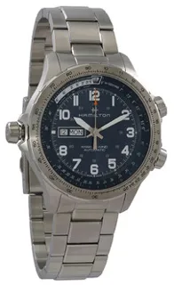 Hamilton Khaki Aviation H77765141 Stainless steel Blue