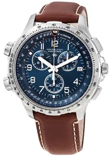 Hamilton Khaki Aviation H77922541 Stainless steel Blue